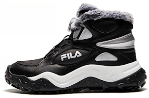 (Preschool) FILA Skier Boot 'Black White' K15B343904FBW (Preschool) FILA Skier Boot 'Black White' K15B343904FBW