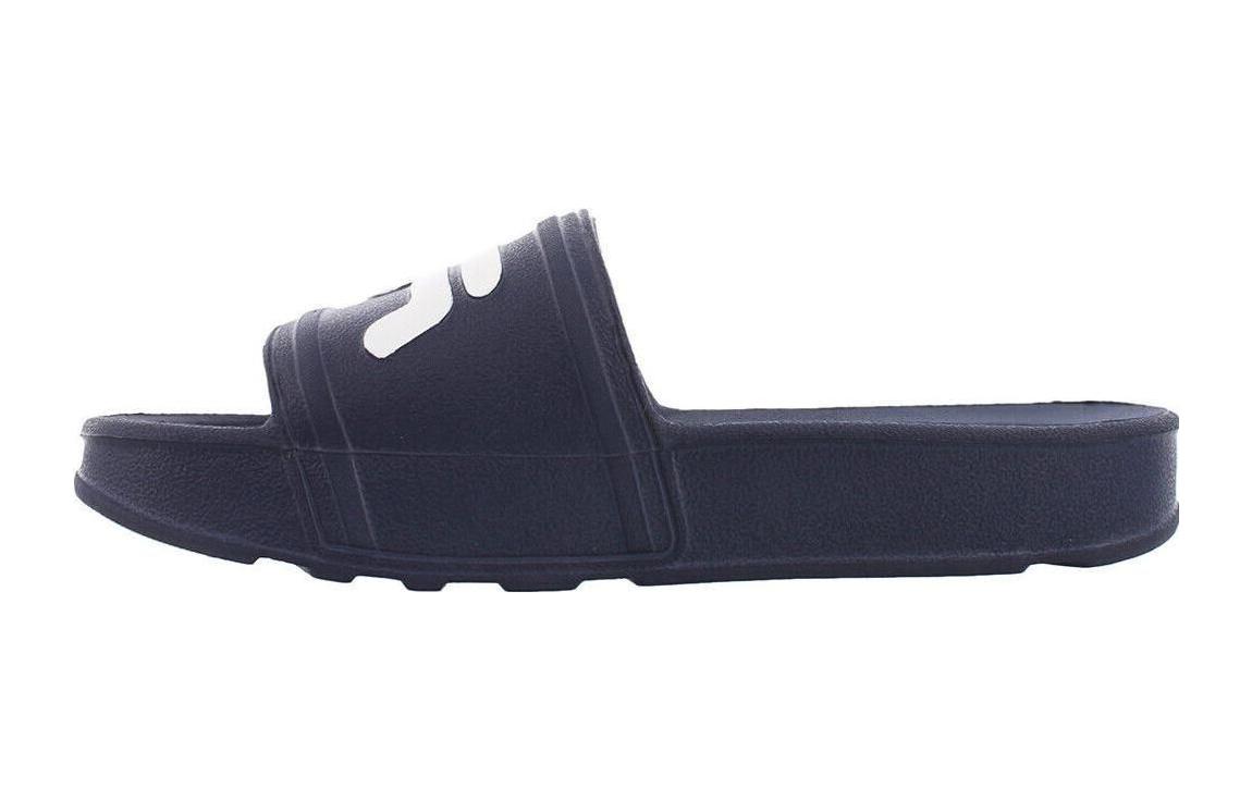(Preschool) FILA Sleek Slide LT 'Black Comfort' 3SM00021-421