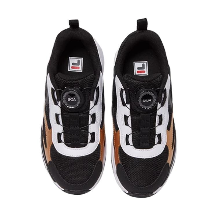 Shop (PS) 斐乐运动鞋“黑金” K55B131151PPGB