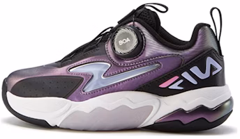 (Preschool) FILA Sneaker 'Black Purple' K14G142201KPU (Preschool) FILA Sneaker 'Black Purple' K14G142201KPU
