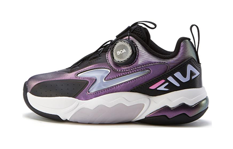(Preschool) FILA Sneaker 'Black Purple' K14G142201KPU