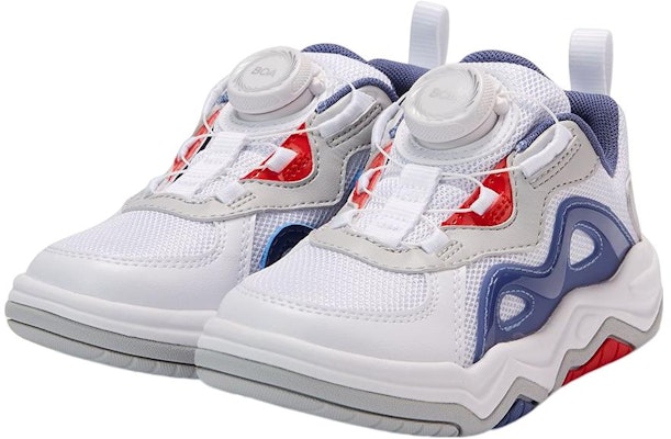 (Preschool) FILA Sneaker 'White Blue' K14B321301FWC Lookbook (Preschool) FILA Sneaker 'White Blue' K14B321301FWC