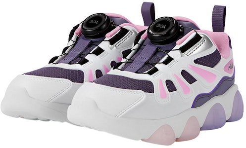(PS) Zapatillas FILA 'Blanco Púrpura' K14B242404FCW Lookbook (PS) Zapatillas FILA 'Blanco Púrpura' K14B242404FCW