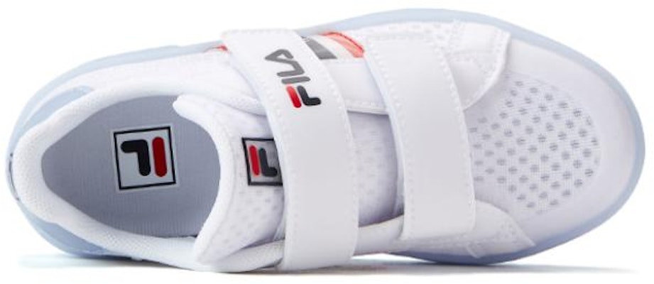 (Preschool) FILA Sneaker Low 'White Blue' K14B224303AWB Lookbook (Preschool) FILA Sneaker Low 'White Blue' K14B224303AWB