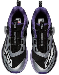 (PS) 휠라 소닉 x 러닝화 '블랙 퍼플' (휠라 소닉 x, 블랙&퍼플) K15B312101FBS Order (PS) 휠라 소닉 x 러닝화 '블랙 퍼플' (휠라 소닉 x, 블랙&퍼플) K15B312101FBS