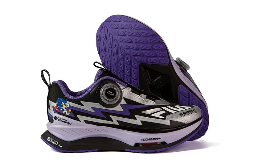 Lookbook (PS) FILAソニックx ランニングシューズ (黒/紫) K15B312101FBS