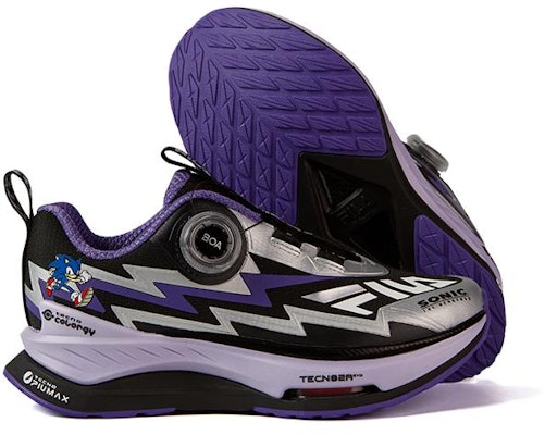 (PS) Zapatillas de Running FILA SONIC x 'Negro Púrpura' K15B312101FBS Lookbook (PS) Zapatillas de Running FILA SONIC x 'Negro Púrpura' K15B312101FBS