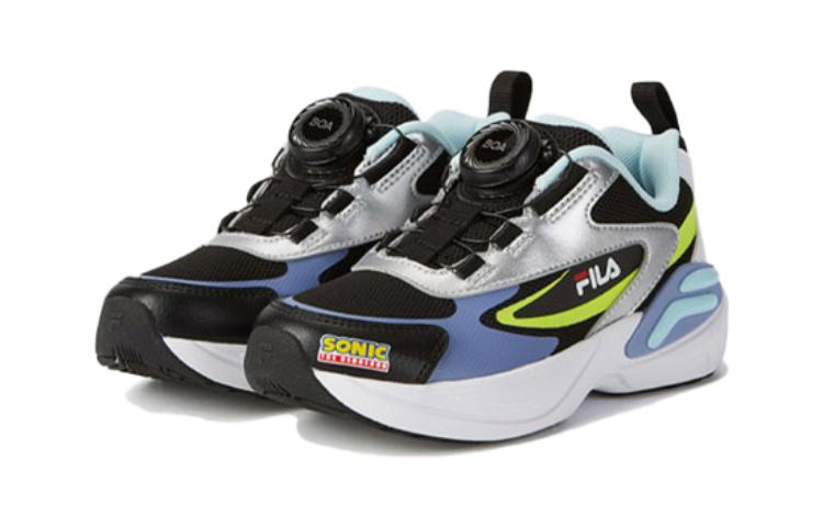 Lookbook (Preschool) FILA SONIC x Training Shoes 'Black Blue Comfort' K14B312406FBB
