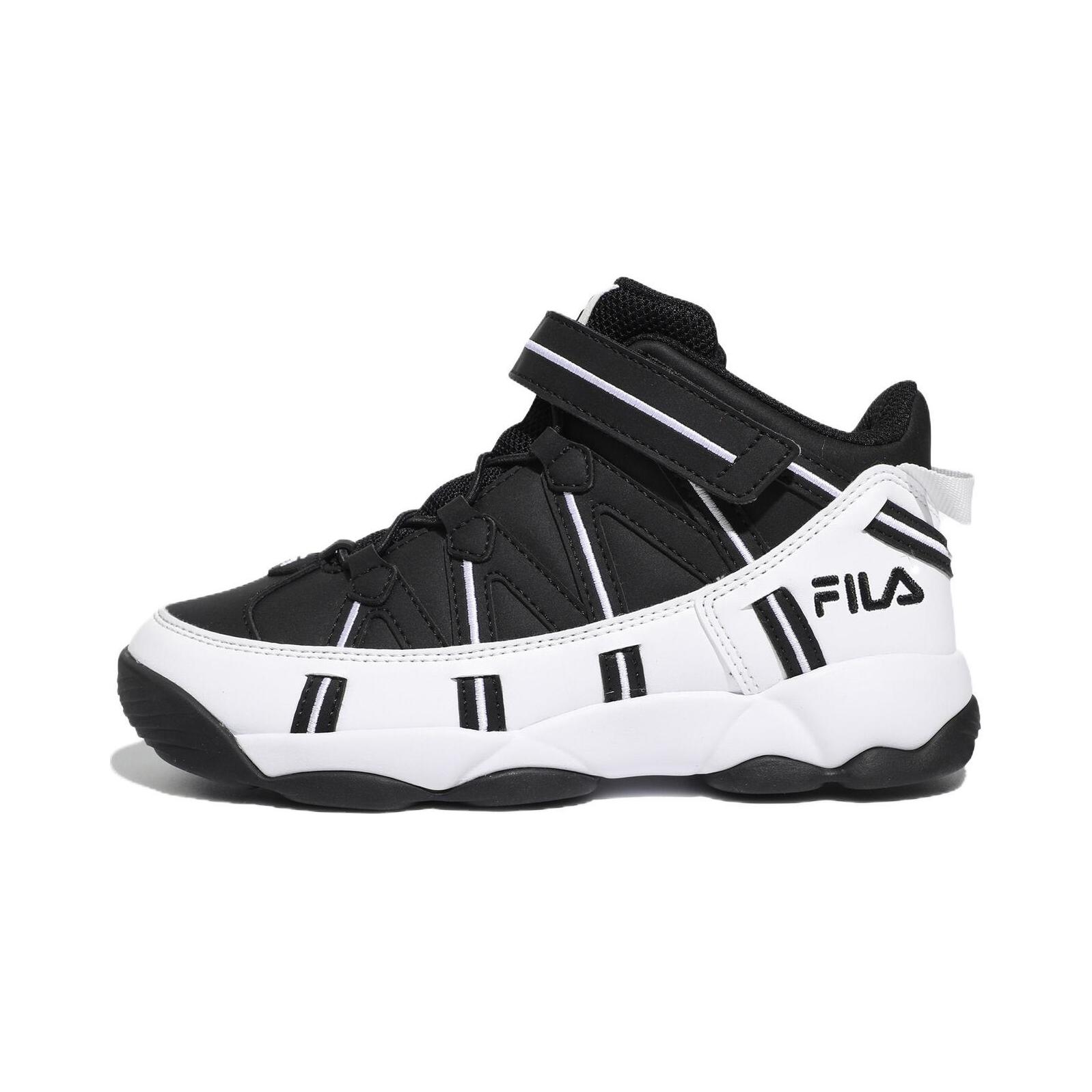 (Preschool) FILA Spaghetti 'White Black Korean Edition' XM02366F001