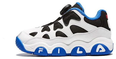 (Preschool) FILA Sport Basketball 'White Blue Black' K14B341260FBW (Preschool) FILA Sport Basketball 'White Blue Black' K14B341260FBW
