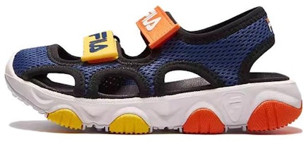 (Preschool) FILA Sport Sandals 'Blue Orange Yellow' K14B322809QBW (Preschool) FILA Sport Sandals 'Blue Orange Yellow' K14B322809QBW