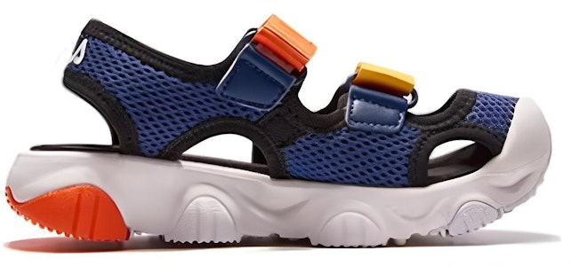 (PS) フィラ スポーツサンダル 青オレンジ黄 K14B322809QBW Order (PS) フィラ スポーツサンダル 青オレンジ黄 K14B322809QBW