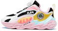 Buy 中童 FILA 斐樂 舒適 輕便耐磨 低幫 兒童跑步鞋 黑斐樂白