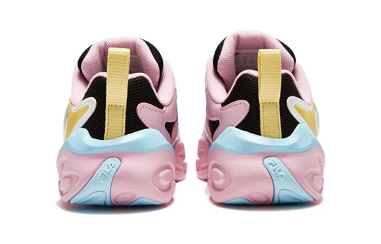 Details for 中童 FILA 斐樂 舒適 輕便耐磨 低幫 兒童跑步鞋 黑斐樂白
