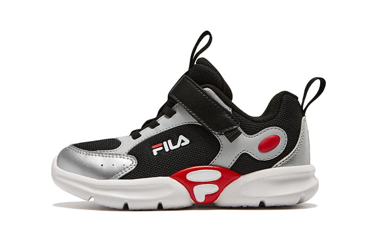 (Preschool) FILA Sport Sneakers 'Silver Black Red' K14B342401FBS