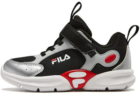 (PS) FILA Sport Schoenen ''Zilver Zwart Rood'' K14B342401FBS Buy (PS) FILA Sport Schoenen ''Zilver Zwart Rood'' K14B342401FBS