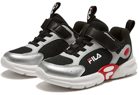 (PS) FILA Sport Schoenen ''Zilver Zwart Rood'' K14B342401FBS Lookbook (PS) FILA Sport Schoenen ''Zilver Zwart Rood'' K14B342401FBS