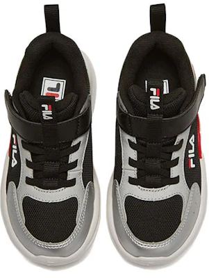 (PS) FILA Sport Schoenen ''Zilver Zwart Rood'' K14B342401FBS Shop (PS) FILA Sport Schoenen ''Zilver Zwart Rood'' K14B342401FBS
