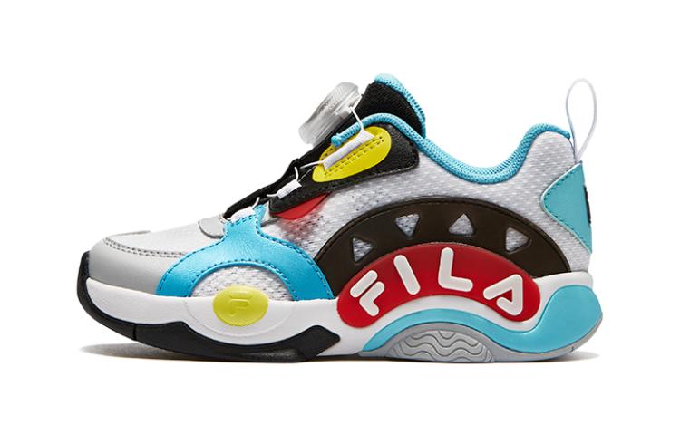 (Preschool) FILA Sportswear Running Shoes 'White Blue Black' K14B331104FBL