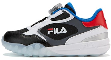 (Preschool) FILA Sportswear Sneakers 'Black White Red' K14B321105FBW (Preschool) FILA Sportswear Sneakers 'Black White Red' K14B321105FBW