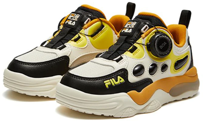 兒童 FILA斐樂 Startopia i3 舒適百搭 防滑耐磨 低幫 兒童跑步鞋 米黃色 Lookbook 兒童 FILA斐樂 Startopia i3 舒適百搭 防滑耐磨 低幫 兒童跑步鞋 米黃色