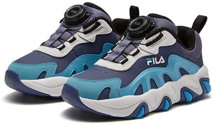 (PS) FILA TGR2 ''Confort Polyvalent Antidérapant Durable Bas Blanc Bleu'' K14B342502FCS Lookbook (PS) FILA TGR2 ''Confort Polyvalent Antidérapant Durable Bas Blanc Bleu'' K14B342502FCS