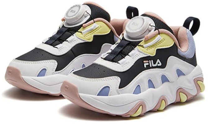 (Youth) FILA Tgr2 'White Black Yellow' K14G342502FNB Lookbook (Youth) FILA Tgr2 'White Black Yellow' K14G342502FNB