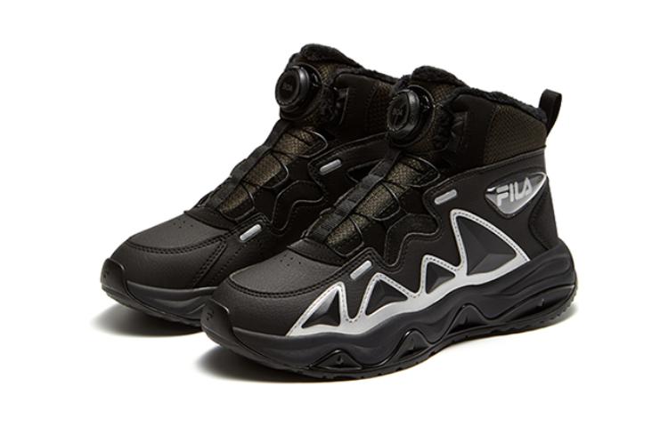 Lookbook (Preschool) FILA TGR 3 Boot '- Black Grey' K15B343901FSB