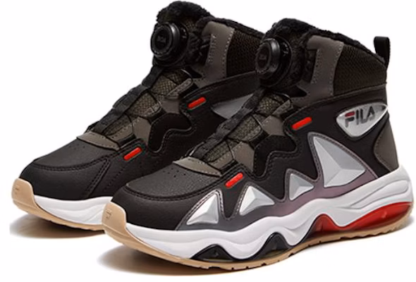 (Preschool) FILA TGR 3 Boot 'Black White' K15B343901FBA Lookbook (Preschool) FILA TGR 3 Boot 'Black White' K15B343901FBA