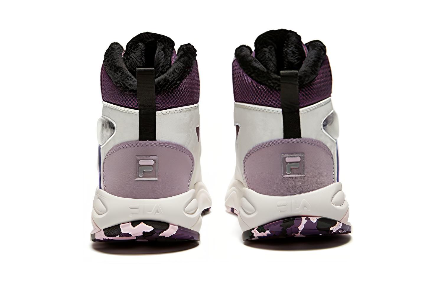 Shop (Preschool) FILA TGR 3 BOOT 'White Purple' K15G343901FVW