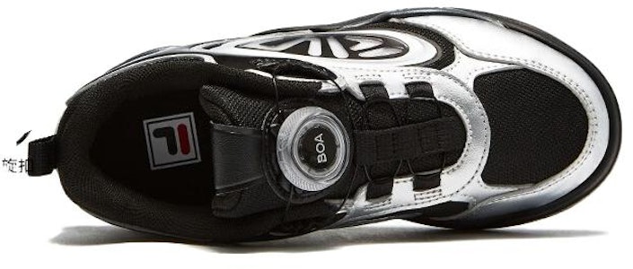 (PS) FILA Trainer 'Hitam Perak Mengkilap' K14B331601FBS Lookbook (PS) FILA Trainer 'Hitam Perak Mengkilap' K14B331601FBS