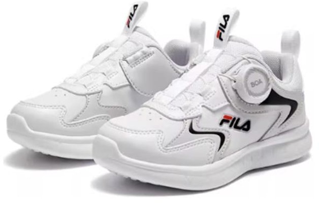 (Preschool) FILA Boa Sport Shoes 'White Black' K14B342403FWG Lookbook (Preschool) FILA Boa Sport Shoes 'White Black' K14B342403FWG