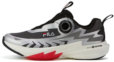 (Youth) FILA Boa Athletic Shoes 'Black Silver' K15B312401FDA (Youth) FILA Boa Athletic Shoes 'Black Silver' K15B312401FDA