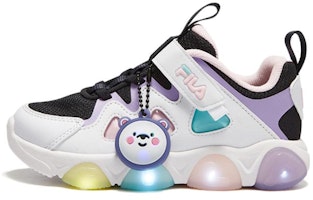 (Preschool) FILA Training 'White Purple' K14G331671PNW (Preschool) FILA Training 'White Purple' K14G331671PNW