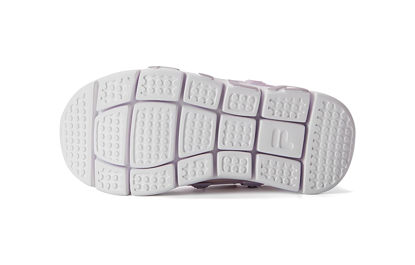 Shop 中童 FILA 斐樂 耐磨防滑 低幫 訓練鞋 粉紫