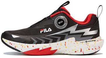 Buy (Preschool) FILA Training Shoe 'Black Red' K15B322401FBF