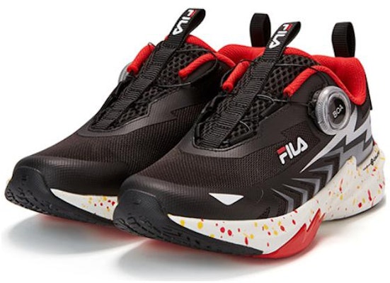 (Preschool) FILA Training Shoe 'Black Red' K15B322401FBF Order (Preschool) FILA Training Shoe 'Black Red' K15B322401FBF