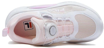 中童 FILA斐樂 防滑 兒童訓練鞋 粉白 Shop 中童 FILA斐樂 防滑 兒童訓練鞋 粉白