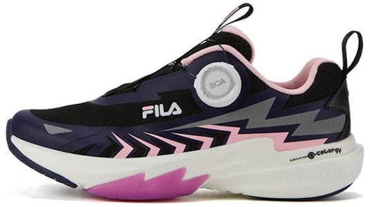 兒童 FILA斐樂 舒適百搭 耐磨 兒童訓練鞋 黑粉 Buy 兒童 FILA斐樂 舒適百搭 耐磨 兒童訓練鞋 黑粉
