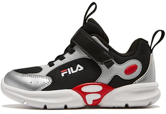 (Preschool) FILA Sport Sneakers 'Silver Black Red' K14B342401FBS Buy (Preschool) FILA Sport Sneakers 'Silver Black Red' K14B342401FBS