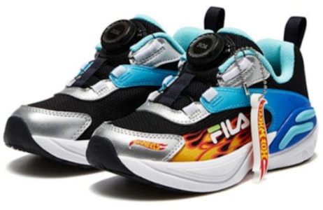 (PS) Zapatillas Deportivas FILA Casuales 'Negro Azul Blanco' K14B332403FNB Lookbook (PS) Zapatillas Deportivas FILA Casuales 'Negro Azul Blanco' K14B332403FNB