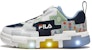 (PS) Kasut FILA BOA Classic 'Putih Hitam Biru' K14B341601FFMG