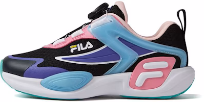 (Youth) FILA Athletics Sport Shoes 'Black Purple Blue' K15B312403FNS (Youth) FILA Athletics Sport Shoes 'Black Purple Blue' K15B312403FNS