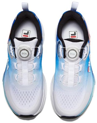 (Youth) FILA Training Sneakers 'White Blue Black' K15B332403FNF Lookbook (Youth) FILA Training Sneakers 'White Blue Black' K15B332403FNF