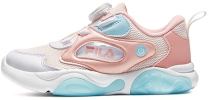 (Preschool) FILA Bubble 2 HERITAGE-FHT Light Shoes 'Pink Blue White' K14B331604FDC (Preschool) FILA Bubble 2 HERITAGE-FHT Light Shoes 'Pink Blue White' K14B331604FDC