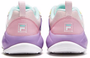 Shop 大童 FILA 斐乐 舒適百搭 輕便防滑 兒童訓練鞋 嫩粉紫