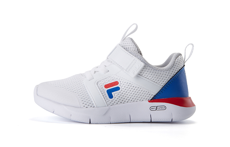 (Preschool) FILA Training Shoes K White/Red K14B022405FWB