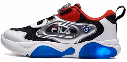 (Preschool) FILA Bubble 2 HERITAGE-FHT Light Shoes 'White Black Red' K14B331604FNW (Preschool) FILA Bubble 2 HERITAGE-FHT Light Shoes 'White Black Red' K14B331604FNW