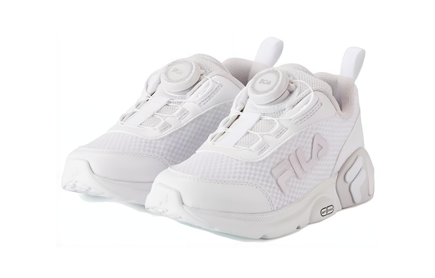 Lookbook (PS) 斐乐训练运动鞋'标准白' K14B312401FCB