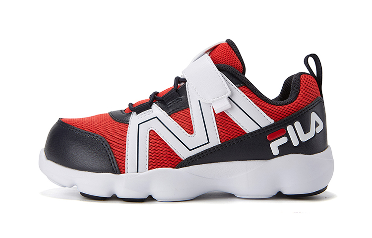 (Preschool) FILA Velcro Low-Top Trainer 'Red White Black' K54B042480FRW